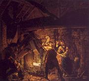 Joseph Wright The Forge painting